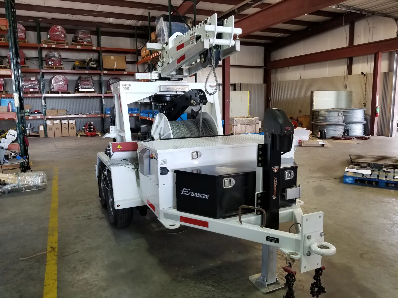Scorpion 12K underground puller, overall view